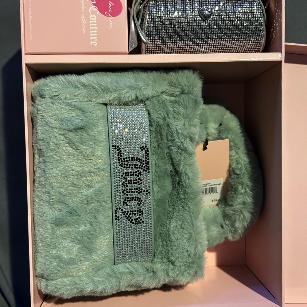 Juicy Couture Cool Blue Mini Tote Set